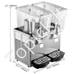 Gėrimų dozatorius 12L x 2 | Šaldomas gėrimų dispenseris – 150 W - Image 8