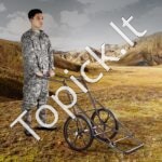 Sulankstomas žvėrių transportavimo vežimėlis su 2 ratais – 227 kg - Image 7