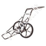 Sulankstomas žvėrių transportavimo vežimėlis su 2 ratais – 227 kg - Image 8