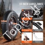 Sulankstomas žvėrių transportavimo vežimėlis – 227 kg - Image 2