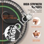 Mini fitneso trampolinas su rankena – 1027 mm, 150 kg talpa, sulankstomas dizainas - Image 7