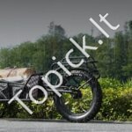 Lengvas dviračio vežimėlis su 32 kg talpa – kompaktiška priekaba su 50 cm ratais ir universalia jungtimi - Image 7