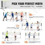 Pilnas badmintono ir tinklinio rinkinys 6,06 m - Image 2