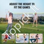 Pilnas badmintono ir tinklinio rinkinys 6,06 m - Image 4