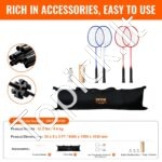 Pilnas badmintono ir tinklinio rinkinys 6,06 m - Image 6