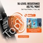 Kompaktiškas ir sulankstomas stacionarus dviratis su LCD ekranu – reguliuojamas pasipriešinimas, įvairios treniruočių pozicijos, patogus naudojimas namuose - Image 7