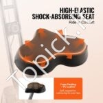 Kompaktiškas ir sulankstomas stacionarus dviratis su LCD ekranu – reguliuojamas pasipriešinimas, įvairios treniruočių pozicijos, patogus naudojimas namuose - Image 5