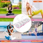 Pripučiamas gimnastikos kilimėlis – 300 x 101 x 10 cm | Su pompa, universalus, namams ir sporto studijoms - Image 4