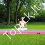 Pripučiamas gimnastikos kilimėlis – 300 x 101 x 10 cm | Su pompa, universalus, namams ir sporto studijoms - Image 2