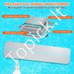 Pripučiamas gimnastikos kilimėlis – 498 x 101 x 10 cm | Su elektrine pompa, universalus, namams ir sporto studijoms - Image 7