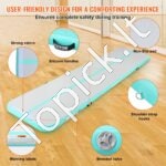 Pripučiamas gimnastikos kilimėlis – 498 x 101 x 10 cm | Su elektrine pompa, universalus, namams ir sporto studijoms - Image 5