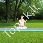 Pripučiamas gimnastikos kilimėlis – 498 x 101 x 10 cm | Su elektrine pompa, universalus, namams ir sporto studijoms - Image 2