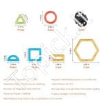 Magnetiniai konstruktoriaus blokeliai vaikams – 62 dalių - Image 6