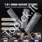 Vibracinis Fitneso Masažinis Rutulys – 5 Intensyvumo Lygiai, 3 Režimai, EPP Medžiaga - Image 7