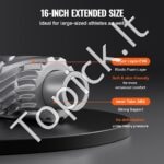 Vibracinis Fitneso Masažinis Rutulys – 5 Intensyvumo Lygiai, 3 Režimai, EPP Medžiaga - Image 5