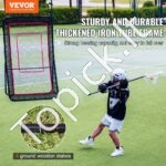 Universalus atmušimo tinklas 1,2 x 2,1 m – reguliuojamas kampas, tinkamas lakrosui, beisbolui, tinkliniui ir kitoms sporto šakoms - Image 8