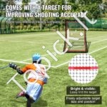 Universalus atmušimo tinklas 1,5 x 2,1 m – reguliuojamas kampas, tinkamas lakrosui, beisbolui, tinkliniui ir kitoms sporto šakoms - Image 5