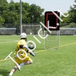 Sulankstomas lakroso atmušimo tinklas 90 x 240 cm – reguliuojamas kampas, tinkamas lakrosui, beisbolui, tinkliniui ir kitoms sporto šakoms - Image 2