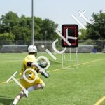 Sulankstomas lakroso atmušimo tinklas 90 x 120 cm – reguliuojamas kampas, tinkamas lakrosui, beisbolui, tinkliniui ir kitoms sporto šakoms - Image 2