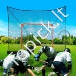 Lakroso ir ledo ritulio grąžinimo tinklas su apsauga – 366 × 274 cm - Image 7