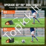 Futbolo rebounder lenta 80 × 30 cm – kompaktiška nešiojama - Image 2