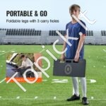 Futbolo rebounder lenta 80 × 30 cm – kompaktiška nešiojama - Image 3