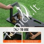 Futbolo rebounder lenta 80 × 30 cm – kompaktiška nešiojama - Image 4