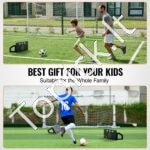 Futbolo rebounder lenta 80 × 30 cm – kompaktiška nešiojama - Image 5