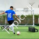 Futbolo rebounder lenta 80 × 30 cm – kompaktiška nešiojama - Image 7