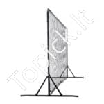 Didelis futbolo treniruočių rebounderis 3,66 m – profesionalus atmušimo tinklas vaikams ir jaunimui, reguliuojamas, juodas - Image 8