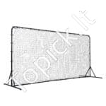 Didelis futbolo treniruočių rebounderis 3,66 m – profesionalus atmušimo tinklas vaikams ir jaunimui, reguliuojamas, juodas - Image 7