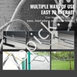 9,1 m treniruočių virvė jėgos ir ištvermės lavinimui | Sportinė „Battle Rope“ 38 mm – intensyviems pratimams namuose ar lauke - Image 5