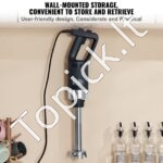 500 W rankinis trintuvas, 4000–18000 aps./min., 660 mm kotas, keičiama galvutė - Image 4