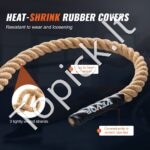 7,62 m Treniruoklių Kletterseil – Fitneso Virvė Laipiojimui ir Treniruotėms - Image 7