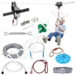 Keltuvas zipline vaikams ir suaugusiems 30 m