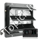 Sieninis ištraukimo ventiliatorius su nuotolinio valdymo pultu, 356 mm skersmens, 1024 CFM oro srautu