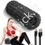 Vibracinis Fitneso Masažinis Rutulys – 4 Intensyvumo Lygiai, EPP Medžiaga