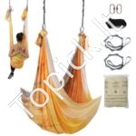 Aerial jogos hamako rinkinys 5 × 2,8 m, auksinis