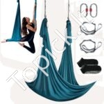 Aerial jogos hamakas 5 × 2,8 m – žalias