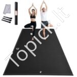 Mega dydžio treniruočių ir jogos kilimėlis 360 × 180 cm