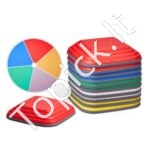 10 dalių balansinių akmenėlių rinkinys vaikams | Lavinamasis žaidimas pusiausvyrai ir koordinacijai gerinti