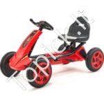Vaikiškas pedalinis go-kart automobilis su 4 ratais - nuo 3 iki 8 metų