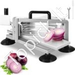 Komercinė 3/16 colio pomidorų ir svogūnų pjaustyklė