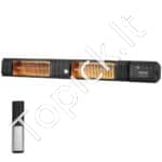 Infraraudonųjų spindulių šildytuvas 3000 W su nuotolinio valdymo pultu ir IP65 apsauga