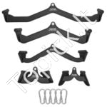 V-Bar T-Bar kabelinė rankena treniruokliui – Efektyvios nugaros, bicepsų ir tricepsų treniruotės namuose