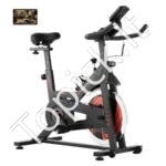 Stacionarus dviratis su LCD ekranu – reguliuojamas pasipriešinimas, patogus sėdynės ir vairo aukščio reguliavimas, treniruotėms namuose