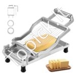 Nerūdijančio plieno sūrio ir sviesto pjaustyklė