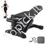 Mini stepperis su LCD ekranu – kompaktiškas treniruoklis namams ir biurui (150 kg)