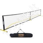 Nešiojamas „Pickleball“ tinklas 672x60x92 cm