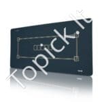 Sulankstomas pokerio stalas – 10 žaidėjų, žalias, 180x90 cm